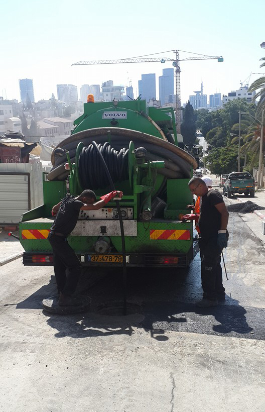 ביובית בתל אביב